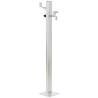 VidaXL Garten-Wassersäule Aluminium 95 cm