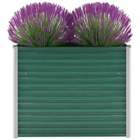 VidaXL Garten-Hochbeet Stahl 100x40x77 cm Grün