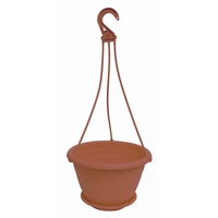 Pflanzen Kölle Geli Hängeampel Galicia Ø 25 cm terracotta