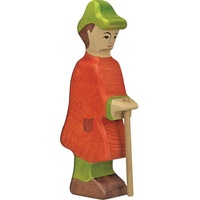 HOLZTIGER Hirte mit Stab