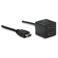 TECHLY HDMI M/2Xhdmi F Cable 0,30M