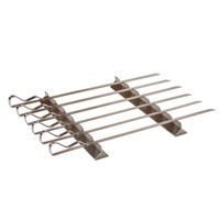 Monolith Grillspieß-Set 43 cm Edelstahl silber