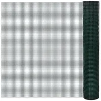 VidaXL Drahtzaun für Hühner Verzinkter Stahl 1x25 m Grün