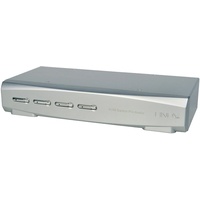 Lindy KVM-Umschalter DisplayPort 1.2 USB 2.0, & Audio KVM
