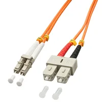Lindy - SC Duplex InfiniBand/Glasfaserkabel 1 m