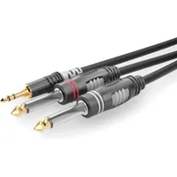 SOMMER CABLE HBA-3S62-0150 Klinke Audio Anschlusskabel [1x Klinkenstecker 3.5mm