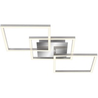 Briloner LED Deckenleuchte 76,3 cm aluminium-chrom