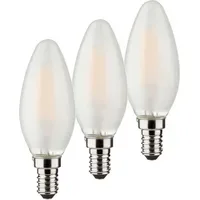 Müller-Licht LED-Kerze 400292 4W E14 warmweiß 3 St.