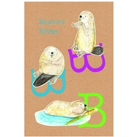 KOMAR Bild KOMAR "ABC Animal B", bunt (farbe bild(er):