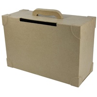 Clairefontaine Décopatch EV002O Koffer (aus Pappmaché zum Verzieren und