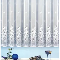 Heimtexland Gardine Vorhang Jacquard Store mit Bleiband für schönen