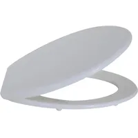 MSV WC-Sitz mit Kunststoff-Scharniere 45 cm x 37 cm