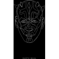 KOMAR Wandbild BxH: 30 x 40 cm schwarz|weiß