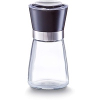 Zeller Salz-/Pfeffermühle, klein, Glas, schwarz