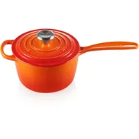 Le Creuset Signature Stielkasseroll 16 cm ofenrot