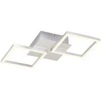 Briloner 3207018 1 LED rechteckig Chrom-Alu