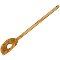 Metaltex Kochlöffel Olivenholz mit Loch 30 cm Braun