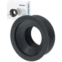 Tecuro Gummimanschette für Abflussrohr Außen Ø 50 mm x