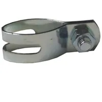 Sram Rohrschelle oval 26 x 17 mm Silber