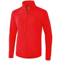 Erima Unisex Basic Sweatjacke, Rot, S EU