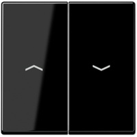 Jung Wippe mit Symbolen, schwarz (A 595 P SW)