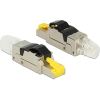 DeLock RJ45 Stecker feldkonfektionierbar Metall