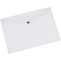 Q-Connect Dokumentenmappe - transluzent, A4 bis zu 50 Blatt