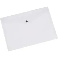 Q-Connect Dokumentenmappe A4 Blau/Transparent