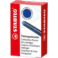 Stabilo Tintenpatronen für Füller königsblau