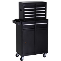DURHAND Werkstattwagen schwarz B/H/T: ca. 52,5x104,5x28 cm