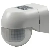 ChiliTec Bewegungsmelder "CBM-Slim" 180° LED geeignet, IP44, 1-800W, weiß