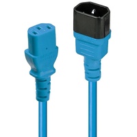 LINDY IEC 0,5 m Verlängerungskabel [1x Kaltgeräte-Stecker C14 -