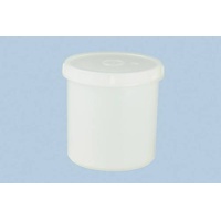 Hünersdorff Dose 500 ml m.Schraubdeckel rd.natur H100xD104mm