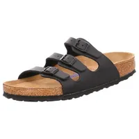 Birkenstock Florida Weichbettung Birko-Flor schmal schwarz 41