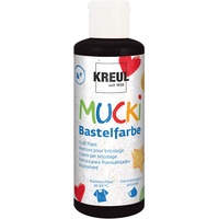 Kreul Mucki Bastelfarbe 80 ml Schwarz