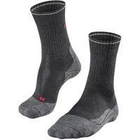 Falke TK2 Wool Silk Trekkingsocken Damen anthrazit melange 37-38