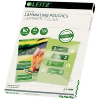 Leitz Laminierfolien A4 2x 80μm, glänzend, 25 Stück (16917)