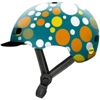 Nutcase Fahrradhelm Street MIPS Gloss. POLKA FACE Helm, Mehrfarbig,