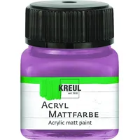 Kreul Acryl Mattfarbe malve, 20 ml