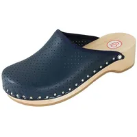 Berkemann Unisex Standard toeffler Pantoletten, Blau, 37.5 EU