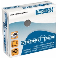 Rapid Heftklammern (23/20 mm, Strong, verzinkt) 1000 Stück