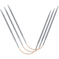 Addi CraSyTrio 26 cm 5,00 mm Rundstricknadeln in Gold