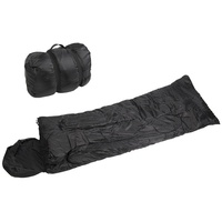 Mil-Tec Schlafsack Pilot, schwarz