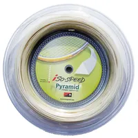 IsoSpeed Tennissaite Pyramid (Spin+Haltbarkeit) weiss 200m Rolle