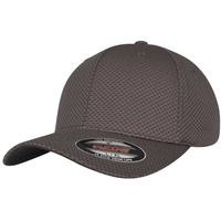 Flexfit 3D Hexagon Jersey Cap Kape, Darkgrey, L/XL