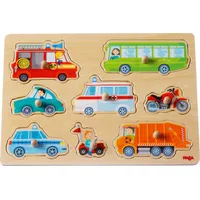 HABA 301940 - Greifpuzzle Fahrzeug-Welt