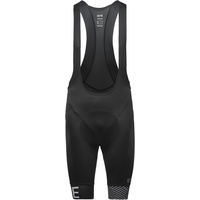 Gore Wear Herren C5 Opti Trägerhose+ Kurze, Black/White, S