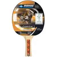Donic Schildkröt 705122 Tischtennisschläger Champs Line 200 FSC-Holz, Noppen