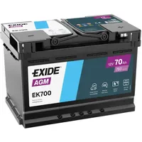 Exide EK700 AGM 70Ah 12V