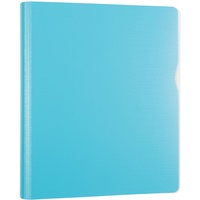 IDENA Ringbuch A4 himmelblau 40mm 2 Ringe (A4, 25